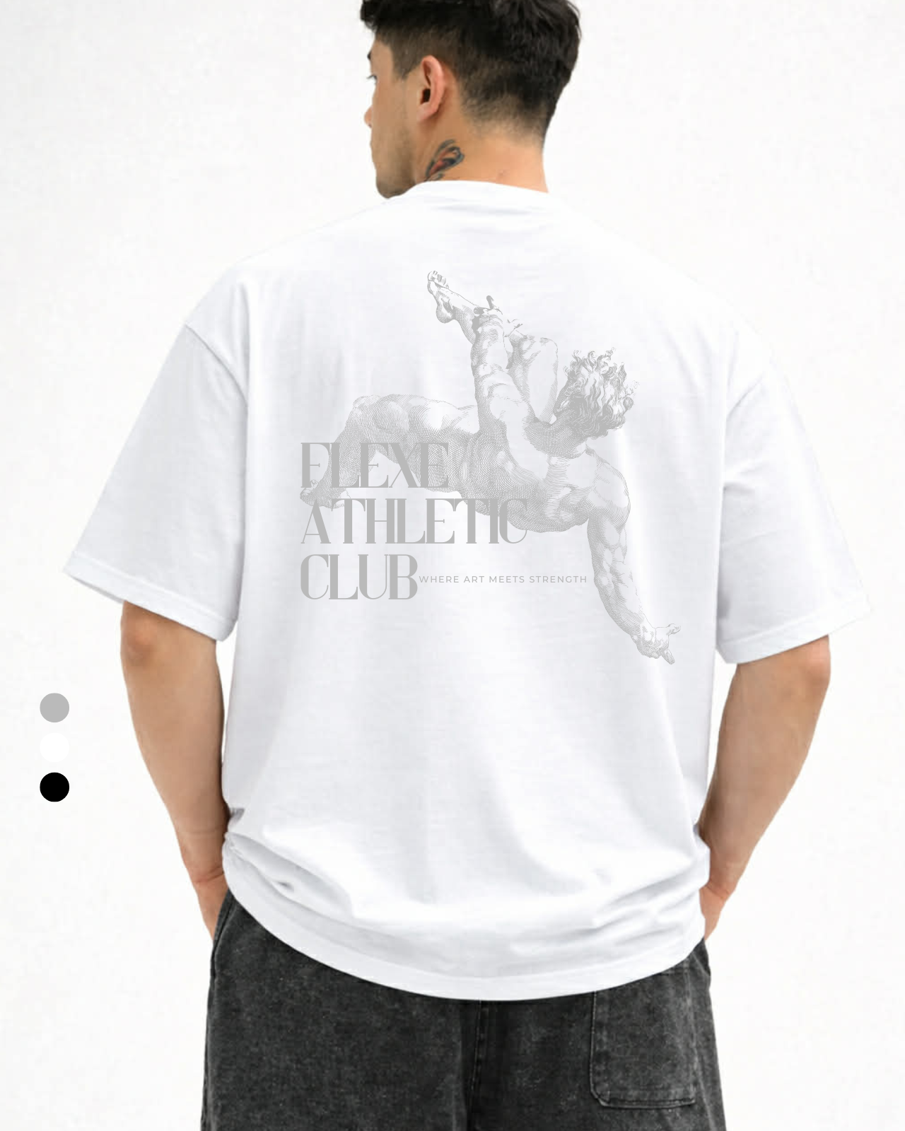 Premium Athletic Club Power Oversized T-Shirt
