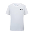 Unisex Mercerized Ice Cotton T-Shirts Anti-Stain Short Sleeve Round Neck T-shirt