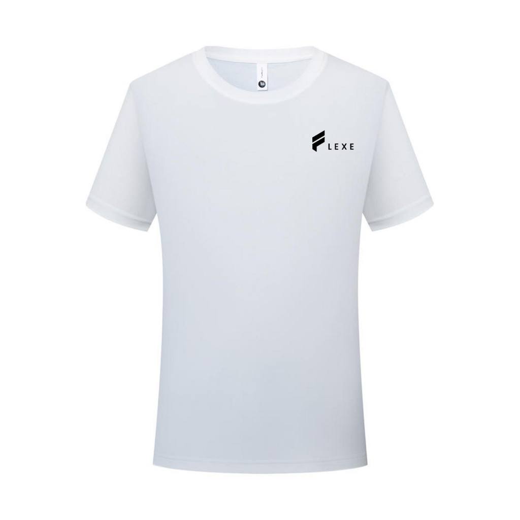 FLEXE- Unisex Mercerized Ice Cotton T-Shirts Anti-Stain Short Sleeve Round Neck Sport Cool Waterproof T-shirt