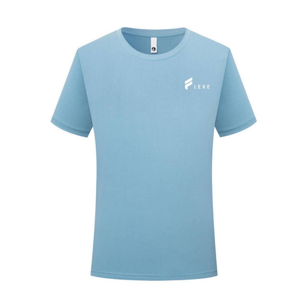 Unisex Mercerized Ice Cotton T-Shirts Anti-Stain Short Sleeve Round Neck T-shirt