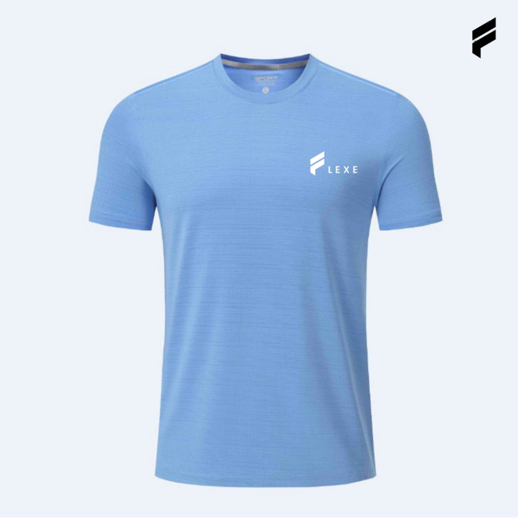 FLEXE - Men Dri-Fit Fitness Sport T-Shirt Short Sleeve Running Short T Dry-Fit