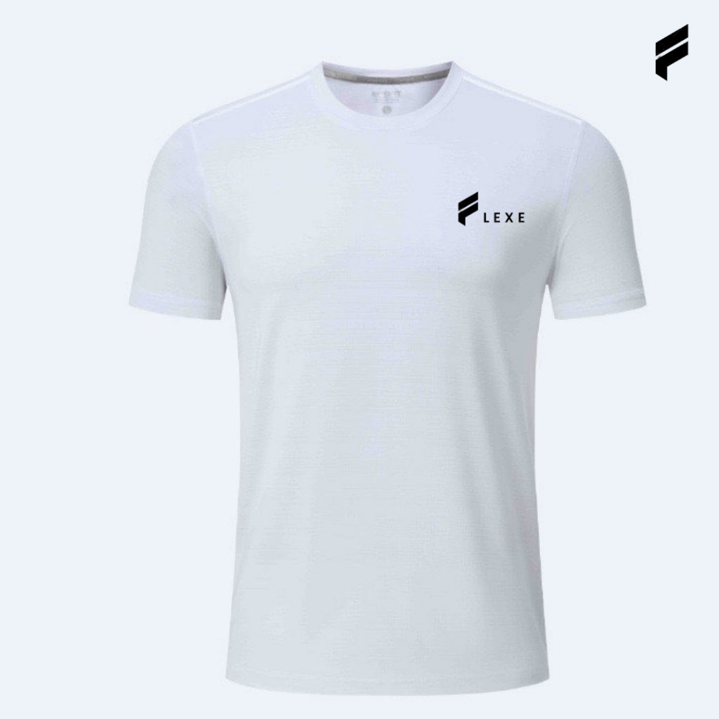 FLEXE - Men Dri-Fit Fitness Sport T-Shirt Short Sleeve Running Short T Dry-Fit