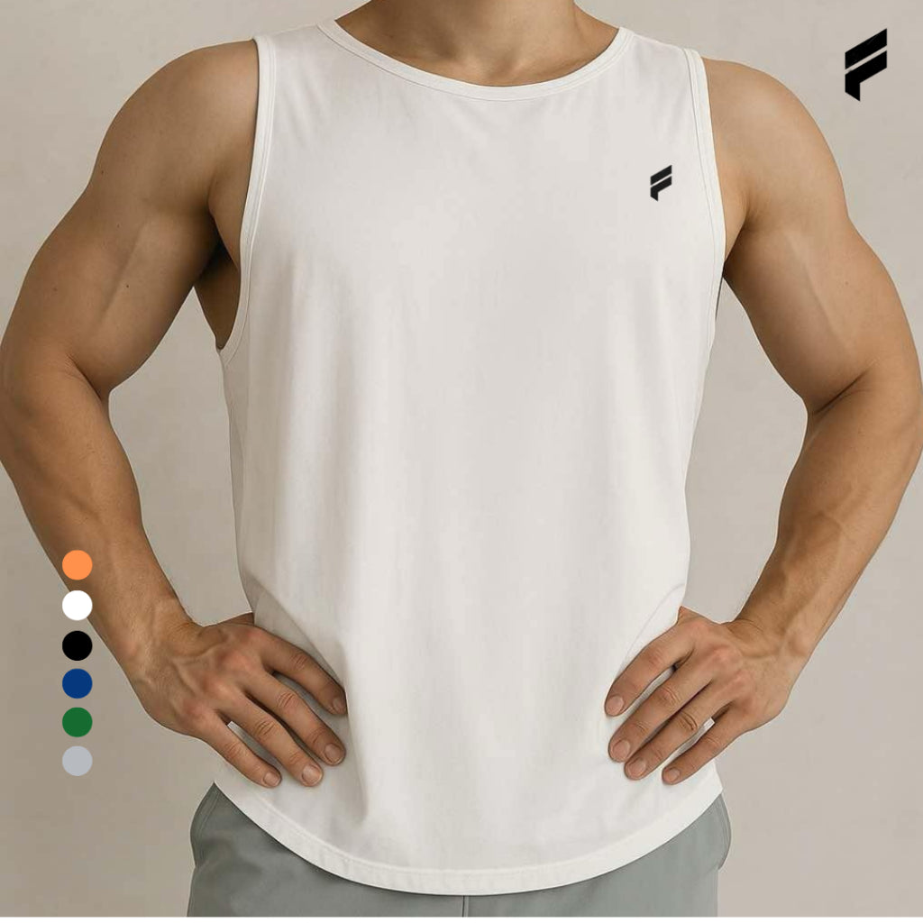 FLEXE-Seamless Gym Fitness Sport Tank Top Man