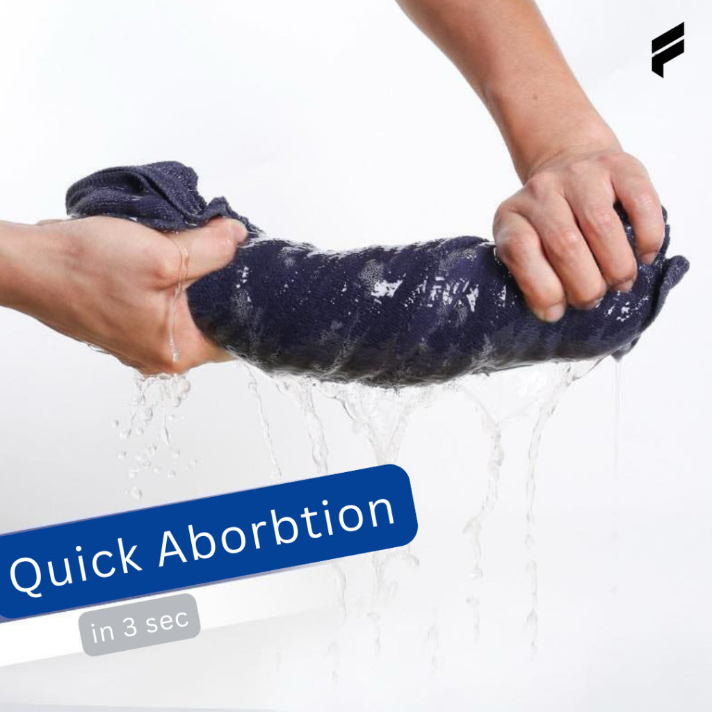 FLEXE-100cm*30cm Premium Microfiber Cotton Fitness Towel