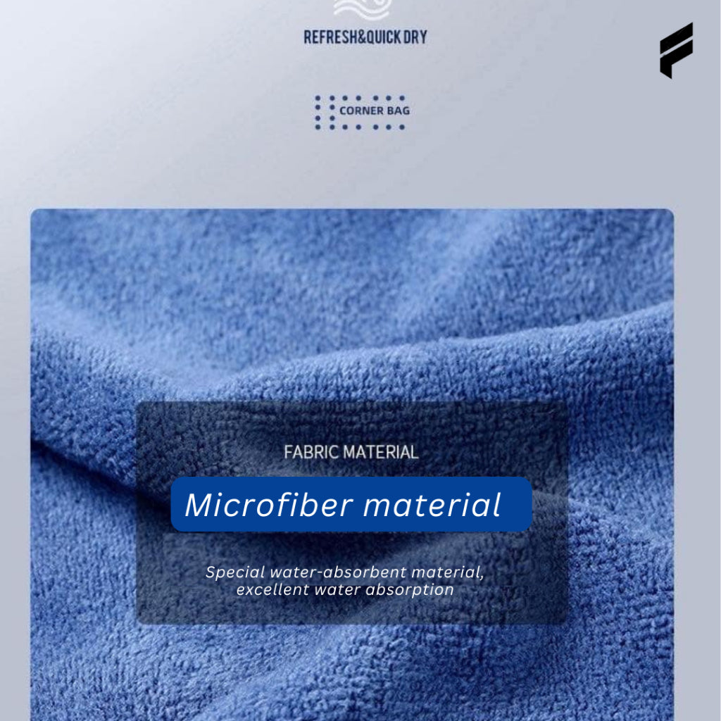 Premium Microfiber Cotton Fitness Towel