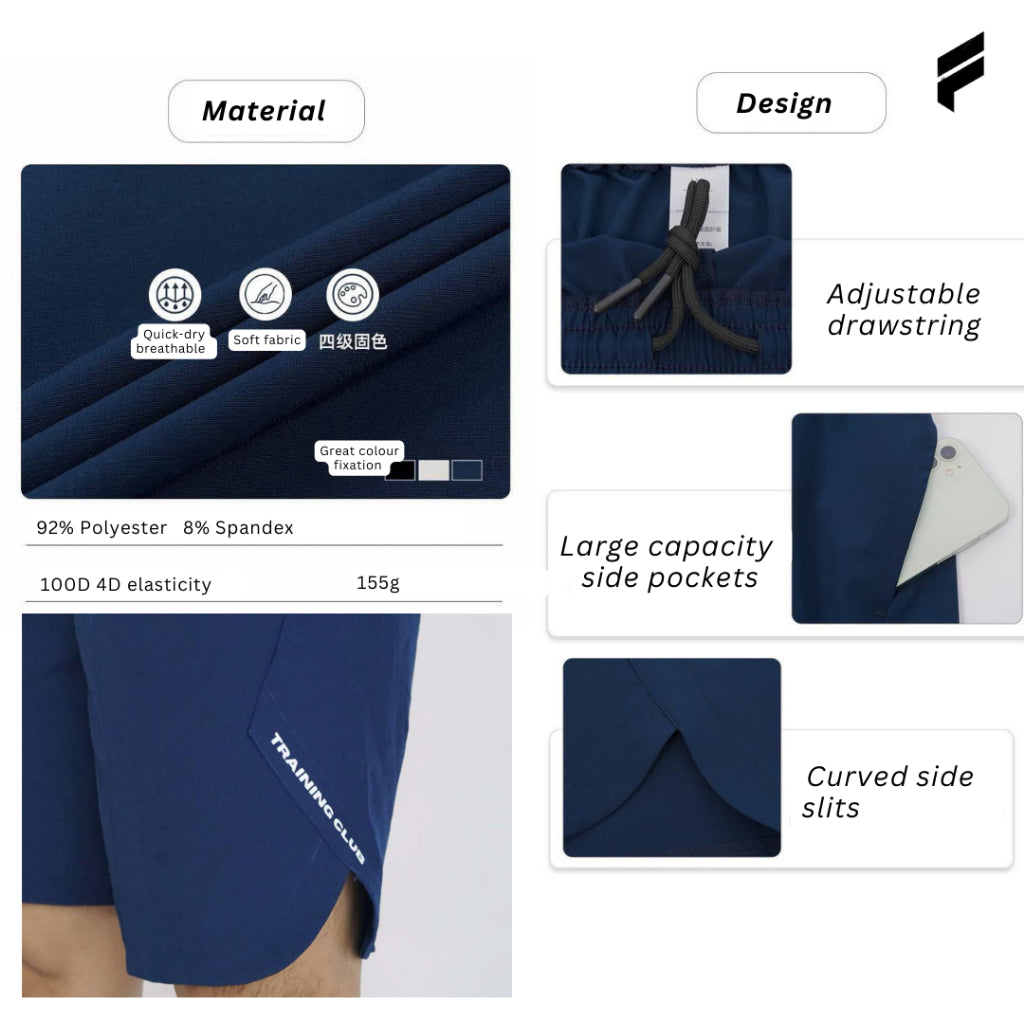 Men Training Club Series Dri Fit Shorts with Pocket