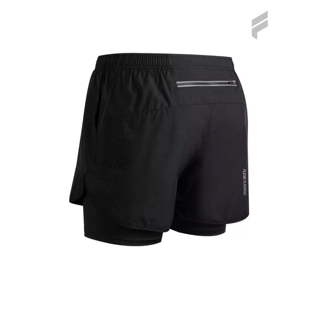 Flexe AeroLayer 2-in-1 Running Shorts