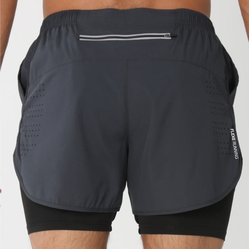 Flexe AeroLayer 2-in-1 Running Shorts