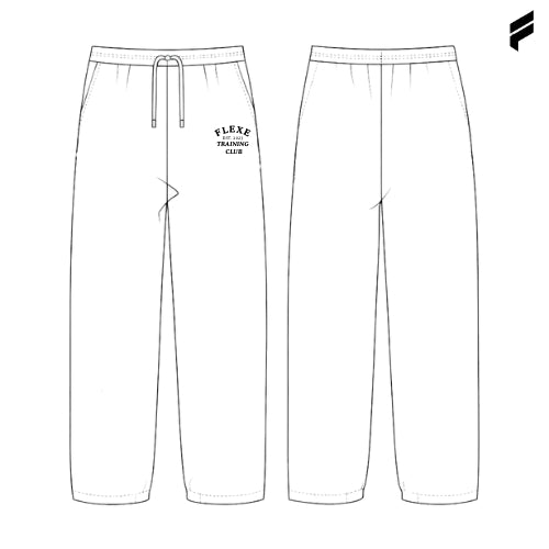 FLEXE - Men Straight Leg Joggers Bottom Long Casual Pants Gym Fitness Wear Outfit