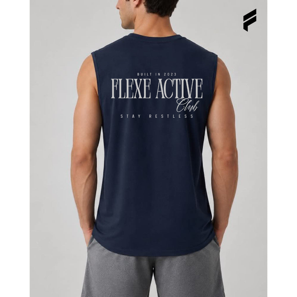 Men Cut Off Tank Top Gym Training Workout Vest
