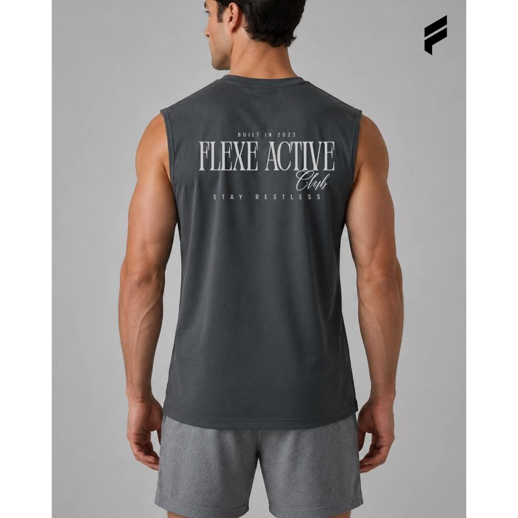 Men Cut Off Tank Top Gym Training Workout Vest
