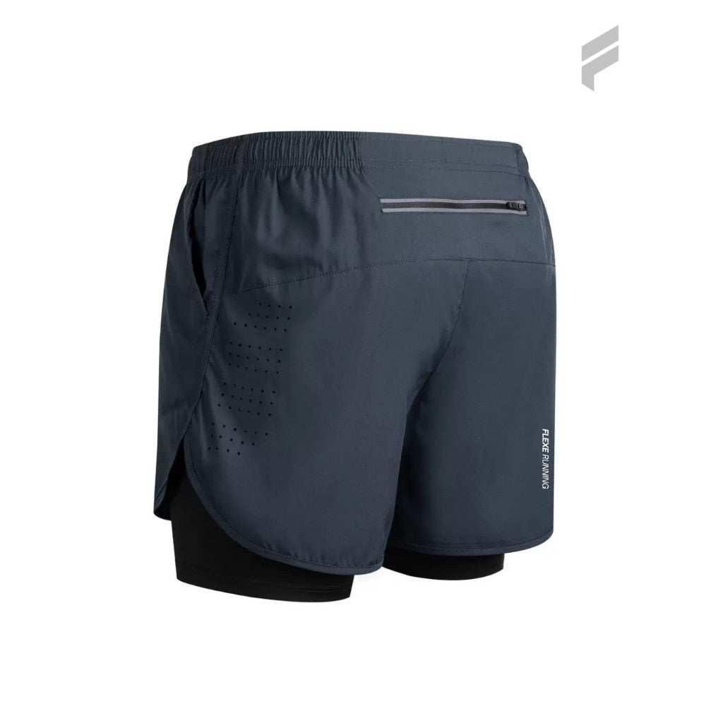 Flexe AeroLayer 2-in-1 Running Shorts