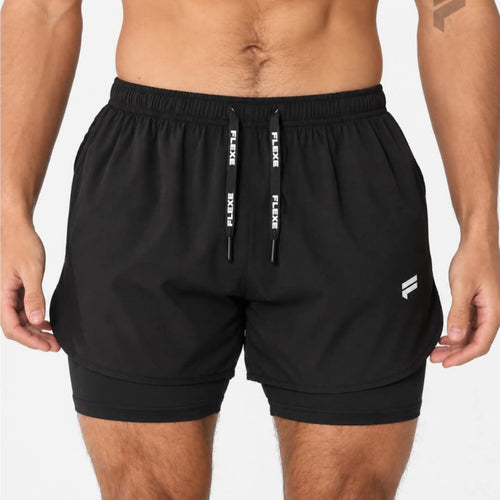 Flexe AeroLayer 2-in-1 Running Shorts