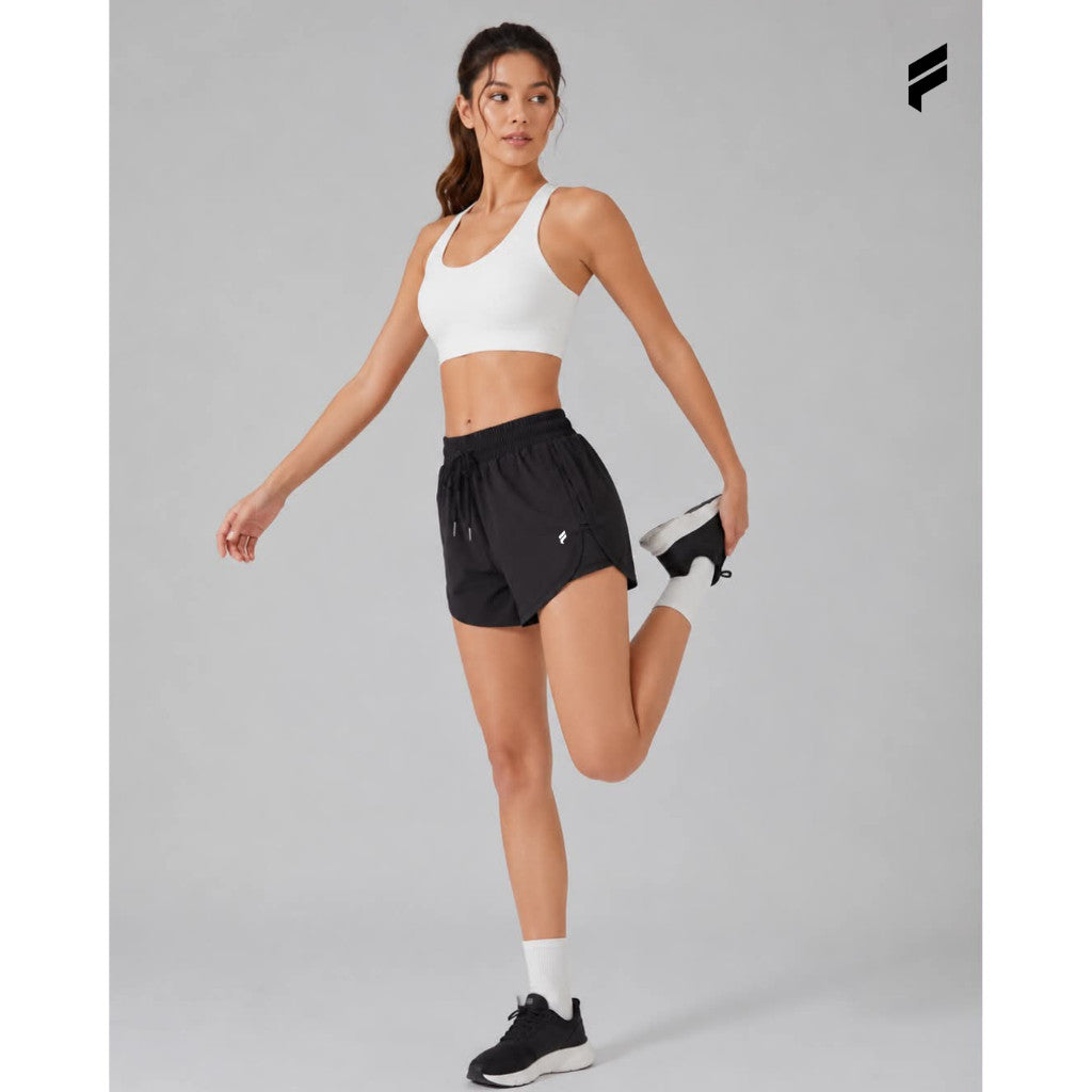 Women's Running Shorts with Pocket Quick Dry Athletic Gym Shorts