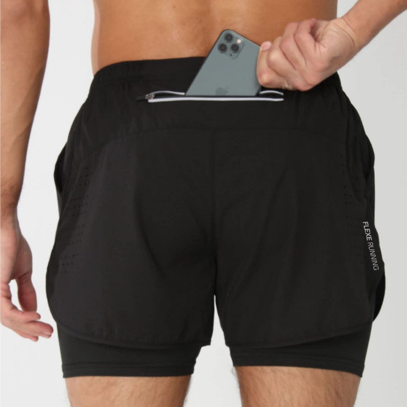 Flexe AeroLayer 2-in-1 Running Shorts