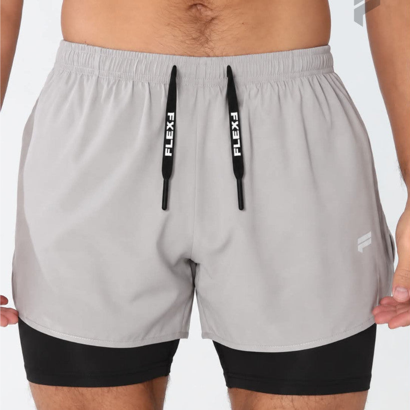 Flexe AeroLayer 2-in-1 Running Shorts
