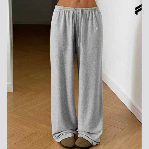 FLEXE- Women Trousers Casual Long Bottom Pants Fitness Gym Cosy Pants Legging