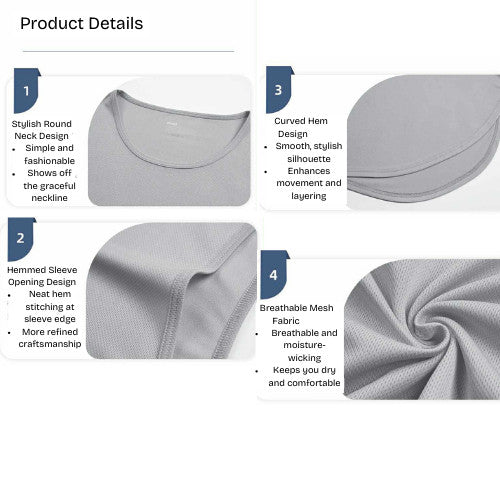 FLEXE-Seamless Gym Fitness Sport Light Tank Top Woman