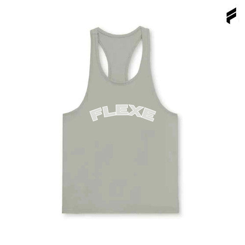 FLEXE-Men Stringer Vest Tank Top Gym Fitness Sport