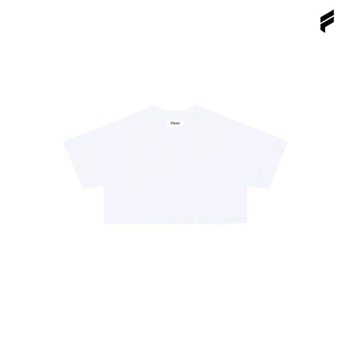 Women Fitness Graphic Oversized Crop Top