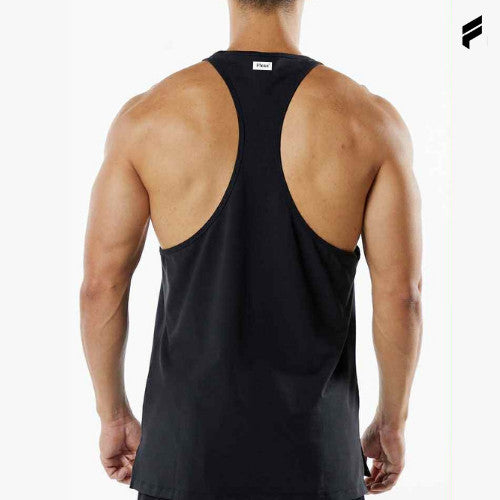 FLEXE-Men Stringer Vest Tank Top Gym Fitness Sport