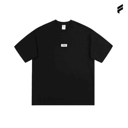 FLEXE- TagTee Embroidered Series Oversized Premium Unisex T-Shirt Casual Tops