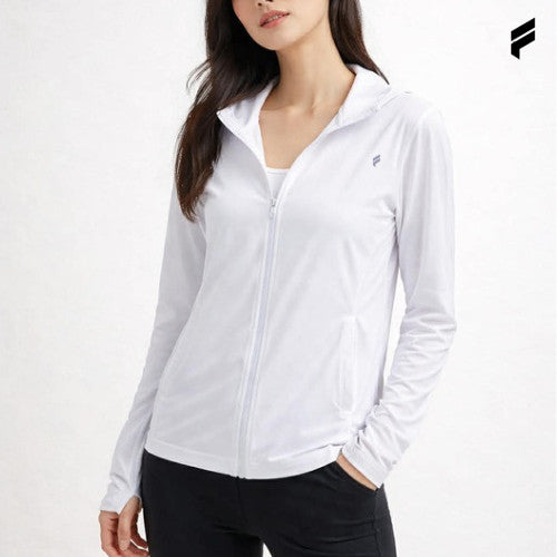 FLEXE - Unisex UPF50+ Track Ice Silk Jacket UV Protection Sunblock Dri-Fit Fitness Sport Top Track Couple Jacket