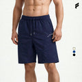 FLEXE - Men 7' Casual Cut-Off Shorts Quick Dry Bottom Shorts